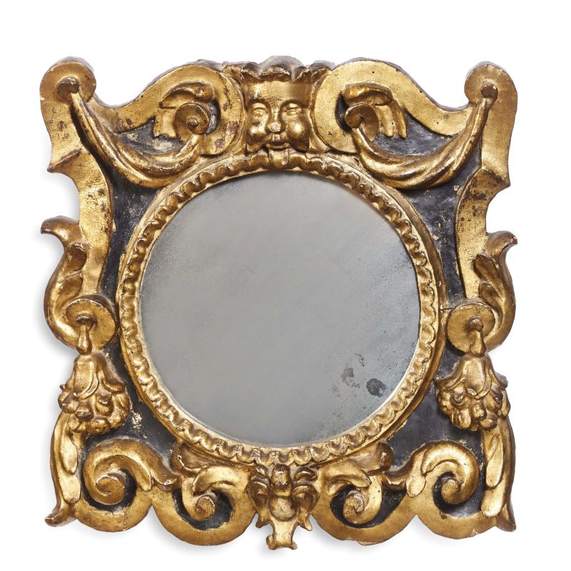 A TUSCAN MIRROR, EARLY 17TH CENTURY  - Auction FURNITURE AND WORKS OF ART FROM PRIVATE COLLECTIONS - Pandolfini Casa d'Aste