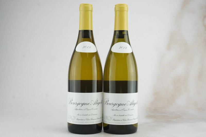 Bourgogne Aligot&eacute; Domaine Leroy  - Asta L'Armonia del Tempo | VINI PREGIATI E DA COLLEZIONE - Pandolfini Casa d'Aste