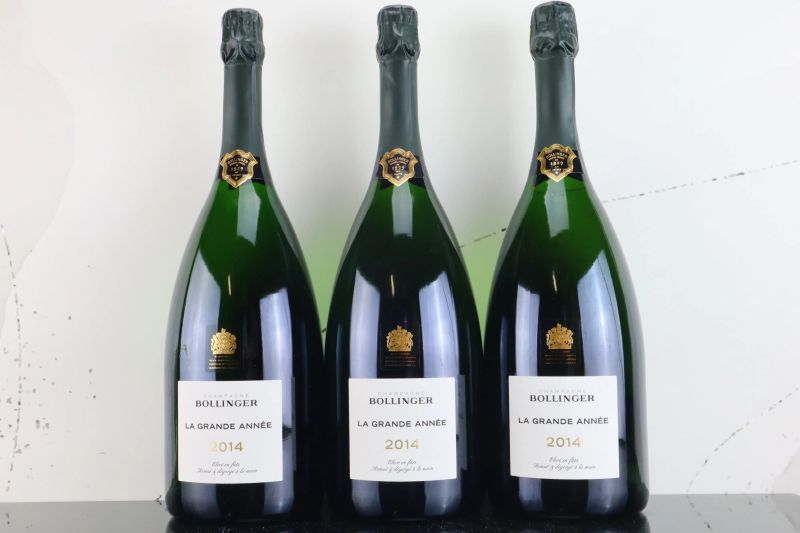 



Bollinger La Grande Ann&eacute;e 2014  - Asta FORMA - Vini Pregiati e da Collezione - Pandolfini Casa d'Aste