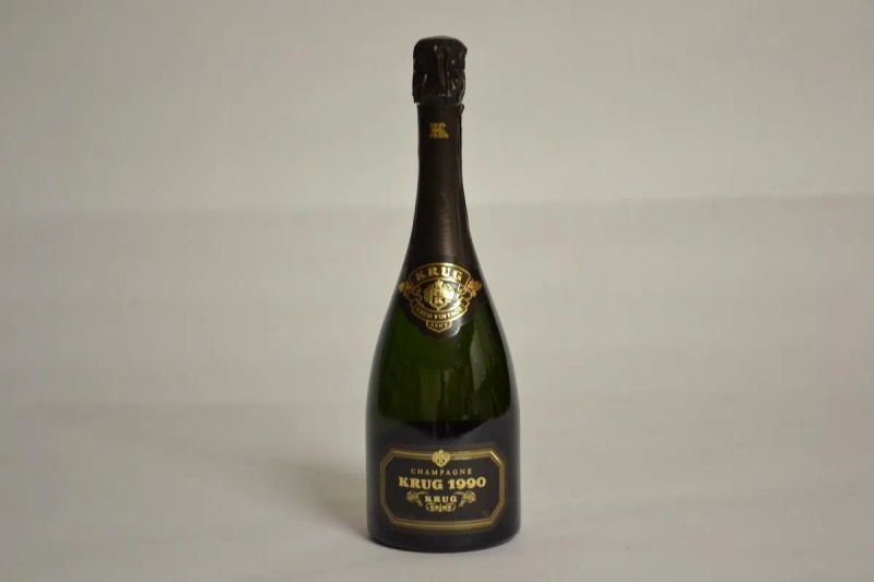 Krug 1990  - Auction Rare Wines - Pandolfini Casa d'Aste