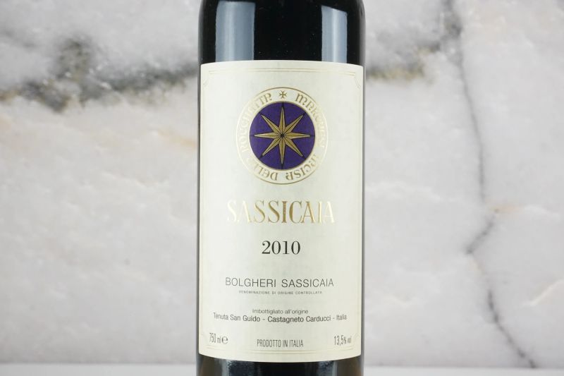 Sassicaia Tenuta San Guido 2010  - Auction Smart Wine 2.0 | Online Auction - Pandolfini Casa d'Aste