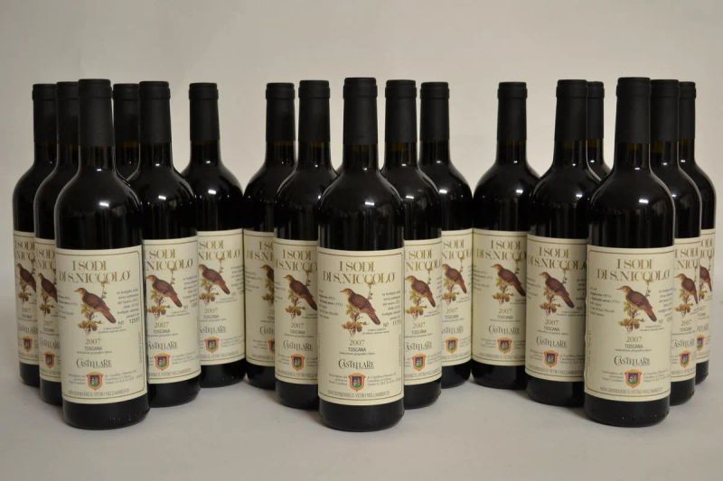 I Sodi di San Niccolò Castellare di Castellina 2007                         - Auction The passion of a life. A selection of fine wines from the Cellar of the Marcucci. - Pandolfini Casa d'Aste
