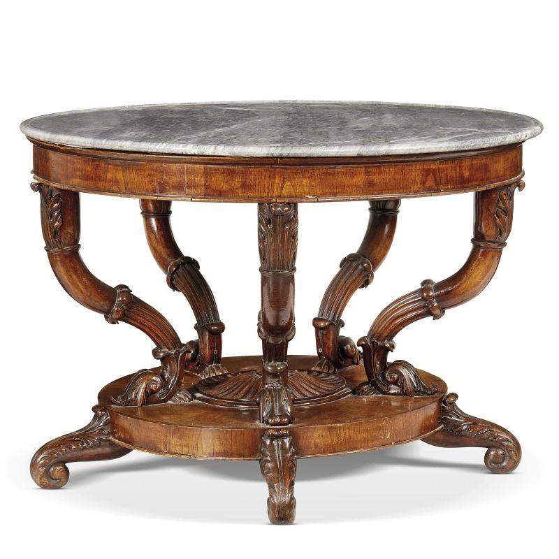 A TUSCAN CENTRE TABLE, HALF 19TH CENTURY  - Auction INTERNATIONAL FINE ART - Pandolfini Casa d'Aste