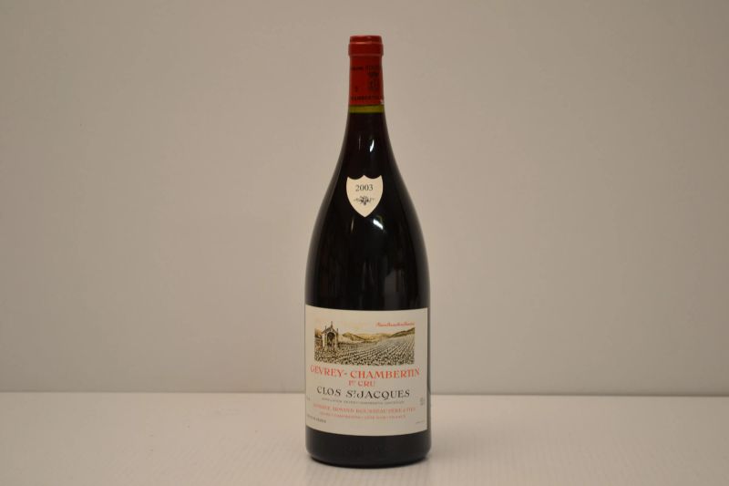 Gevrey-Chambertin Clos Saint Jacques Domaine Armand Rousseau 2003  - Auction An Extraordinary Selection of Finest Wines from Italian Cellars - Pandolfini Casa d'Aste