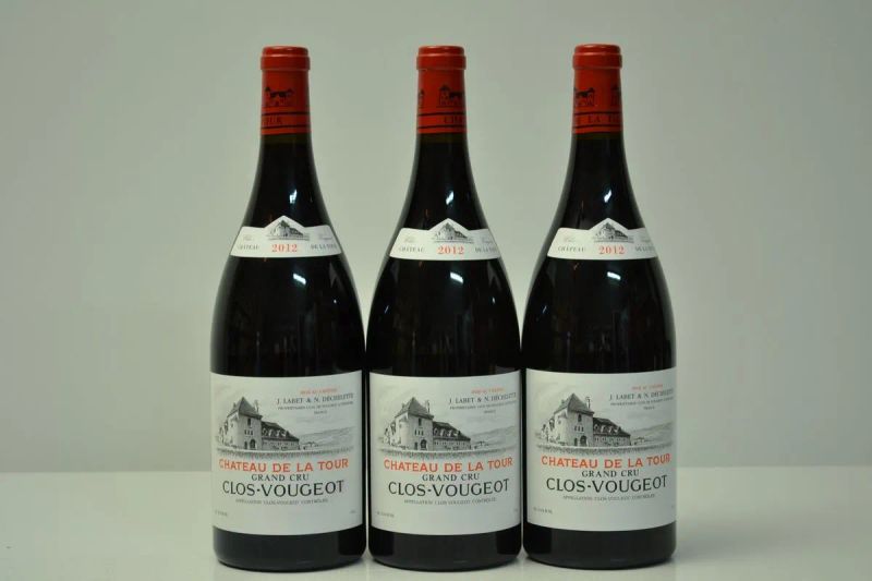 Clos-Vougeot Chateau de La Tour 2012  - Auction FINE WINES FROM IMPORTANT ITALIAN CELLARS - Pandolfini Casa d'Aste