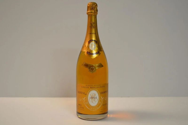 Cristal Louis Roederer 1990  - Auction Fine Wines from Important Private Italian Cellars - Pandolfini Casa d'Aste