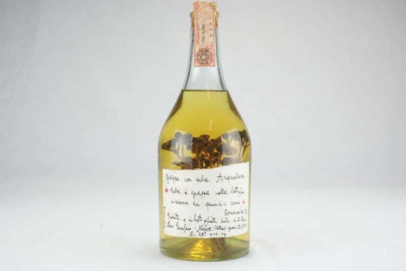 Grappa con Erba Arquebuse Levi Serafino 1992  - Auction ONLINE AUCTION | Rum, Whisky and Collectible Spirits - Pandolfini Casa d'Aste