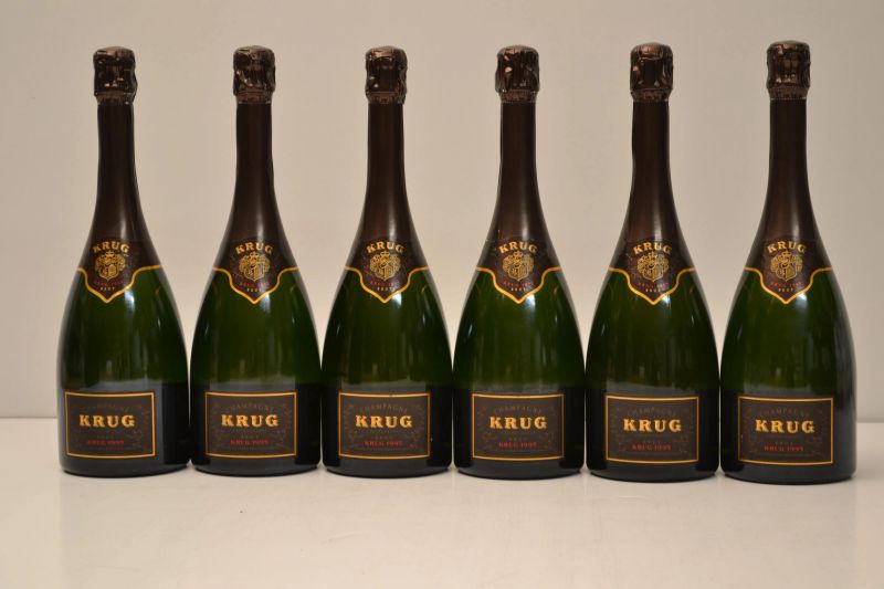 Krug 1995  - Auction An Extraordinary Selection of Finest Wines from Italian Cellars - Pandolfini Casa d'Aste