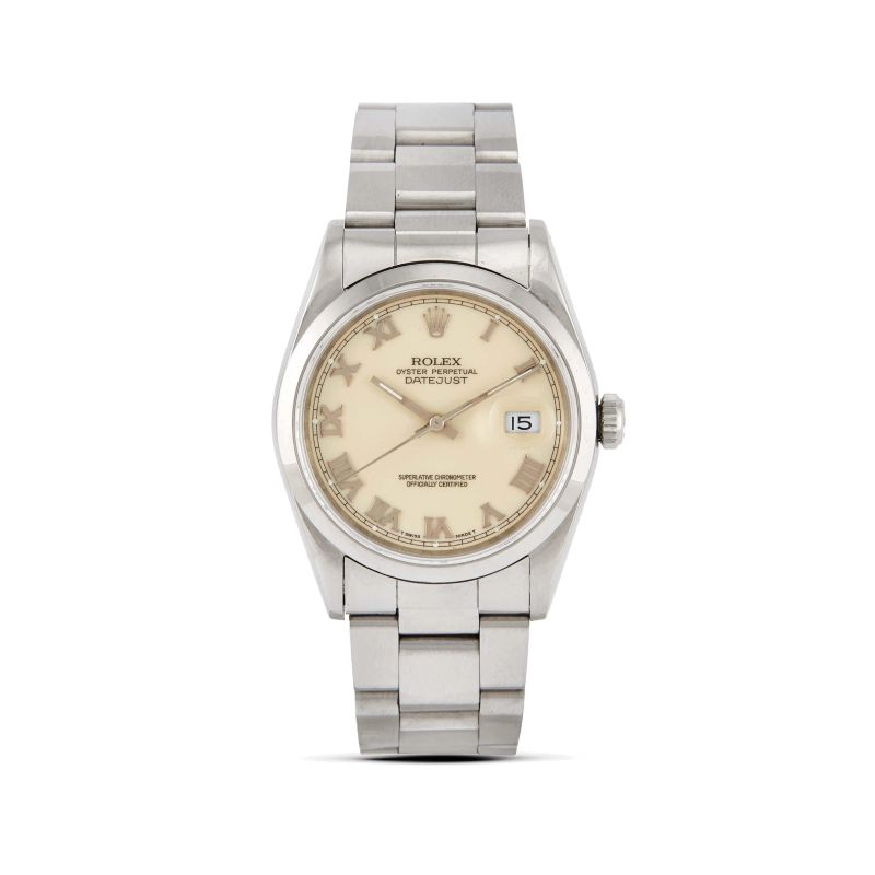 Rolex : 



ROLEX DATEJUST REF. 16200 N. E5882XX STAINLESS STEEL WRISTWATCH, 1990   - Auction WRISTWATCHES - Pandolfini Casa d'Aste