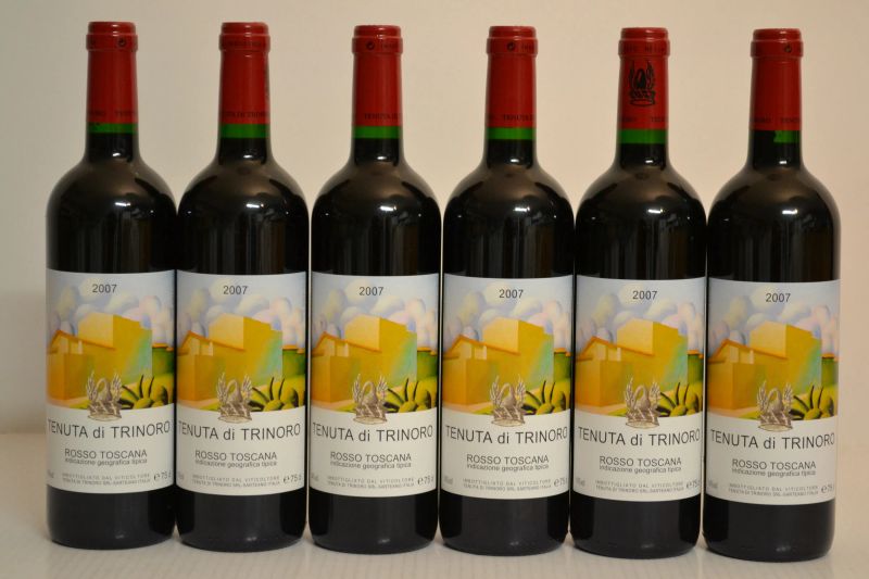Trinoro Tenuta di Trinoro 2007  - Asta Una Prestigiosa Selezione di Vini e Distillati da Collezioni Private - Pandolfini Casa d'Aste