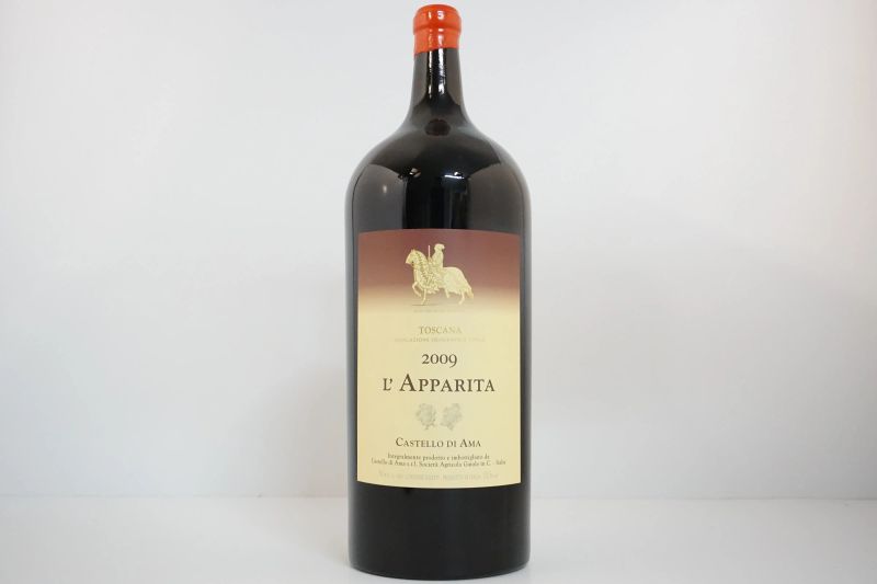 L&rsquo;Apparita Castello di Ama 2009  - Auction FINE WINES AND SPIRITS - Pandolfini Casa d'Aste