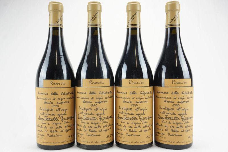      Amarone della Valpolicella Classico Riserva Giuseppe Quintarelli 1990   - Auction The Art of Collecting - Italian and French wines from selected cellars - Pandolfini Casa d'Aste