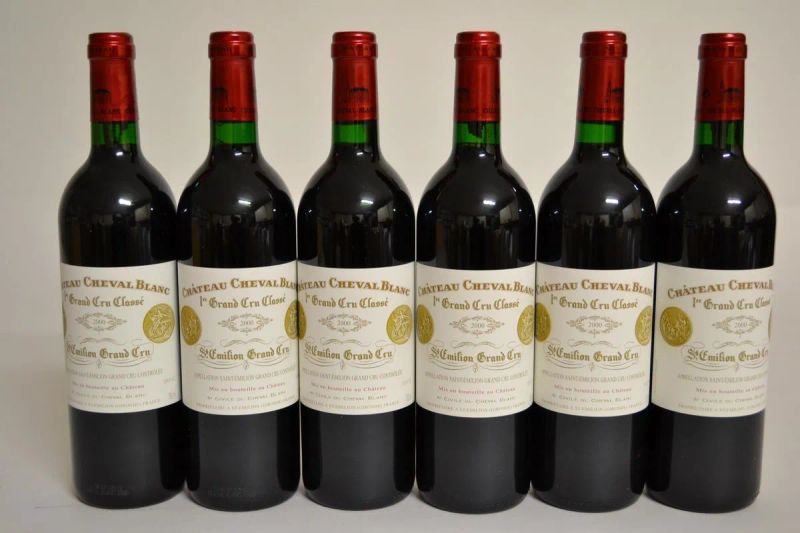 Chateau Cheval Blanc 2000  - Asta PANDOLFINI PER EXPO 2015: VINI PREGIATI E DA COLLEZIONE - Pandolfini Casa d'Aste