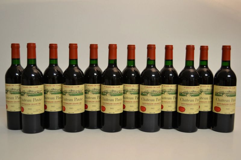 Ch&acirc;teau Pavie 1985  - Asta Una Prestigiosa Selezione di Vini e Distillati da Collezioni Private - Pandolfini Casa d'Aste