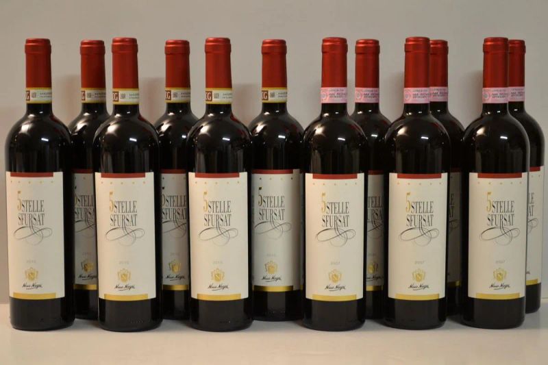 Cinque Stelle Sfursat Nino Negri  - Auction Fine Wines from Important Private Italian Cellars - Pandolfini Casa d'Aste