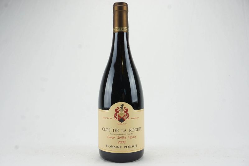      Clos de la Roche Cuv&eacute;e Vieilles Vignes Domaine Ponsot 2009   - Asta L'Arte del Collezionare - Vini italiani e francesi da cantine selezionate - Pandolfini Casa d'Aste
