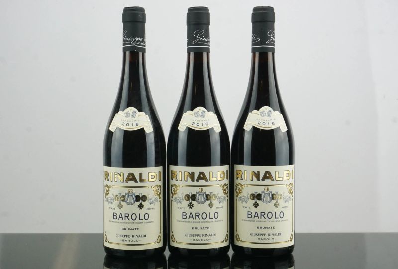 Barolo Brunate Giuseppe Rinaldi 2016  - Auction AS TIME GOES BY | Fine and Rare Wine - Pandolfini Casa d'Aste