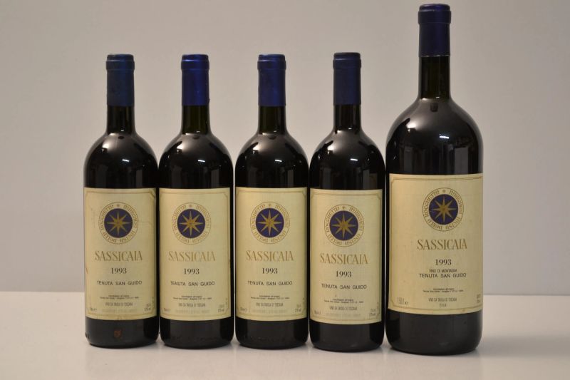 Sassicaia Tenuta San Guido 1993  - Auction the excellence of italian and international wines from selected cellars - Pandolfini Casa d'Aste