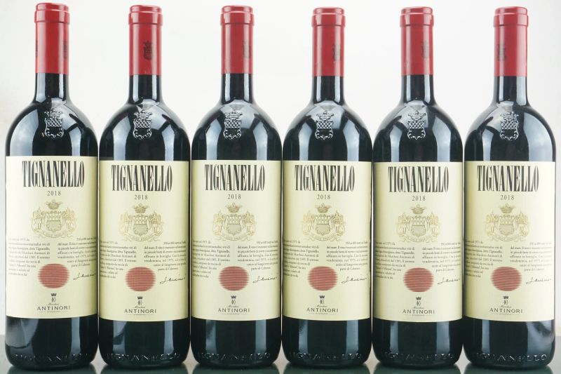 Tignanello Antinori 2018  - Auction LA RAFFINATEZZA DELLA COMPLESSITA' - Fine and Rare Wine - Pandolfini Casa d'Aste
