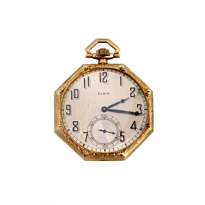 Elgin : 



ELGIN 14KT YELLOW GOLD POCKET WATCH  - Auction WATCHES AND PENS - Pandolfini Casa d'Aste