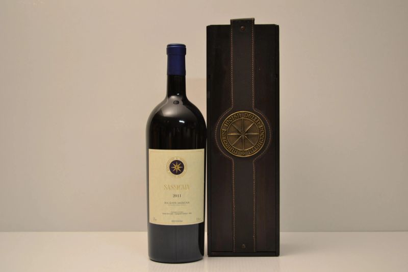 Sassicaia Tenuta San Guido 2011  - Auction An Extraordinary Selection of Finest Wines from Italian Cellars - Pandolfini Casa d'Aste