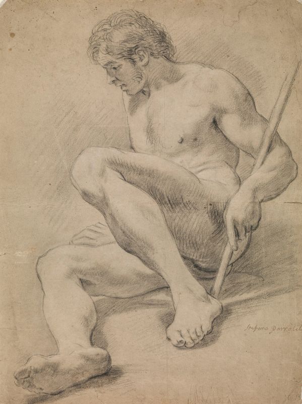      Etienne (Stefano) Parrocel, detto le Romain   - Asta Opere su carta: disegni, dipinti e stampe dal secolo XV al XIX - Pandolfini Casa d'Aste