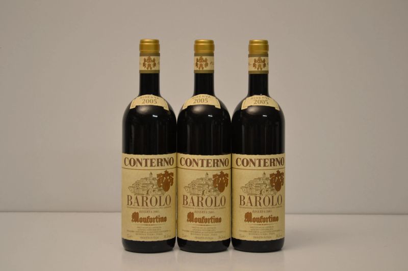 Barolo Monfortino Riserva di Giacomo Conterno 2005  - Auction An Extraordinary Selection of Finest Wines from Italian Cellars - Pandolfini Casa d'Aste