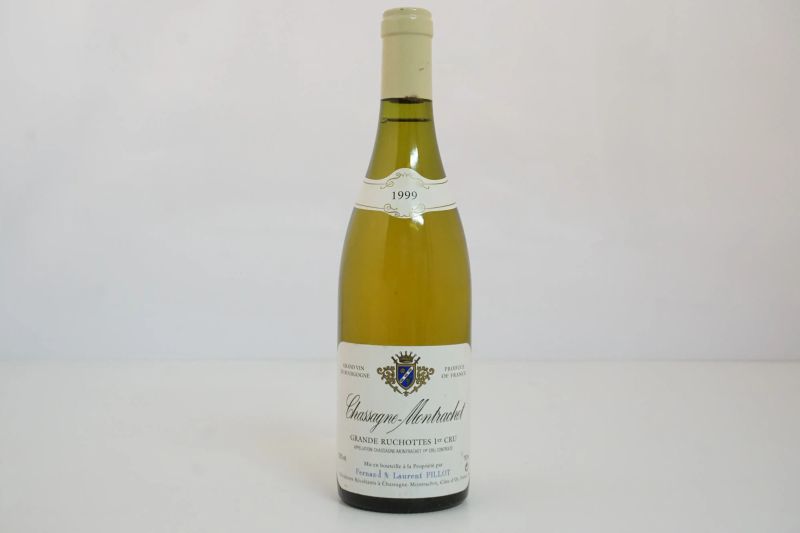      Chassagne Montrachet Grand Ruchottes Domaine Fernand &amp; Laurent Pillot 1999   - Asta ASTA A TEMPO | Smart Wine & Spirits - Pandolfini Casa d'Aste