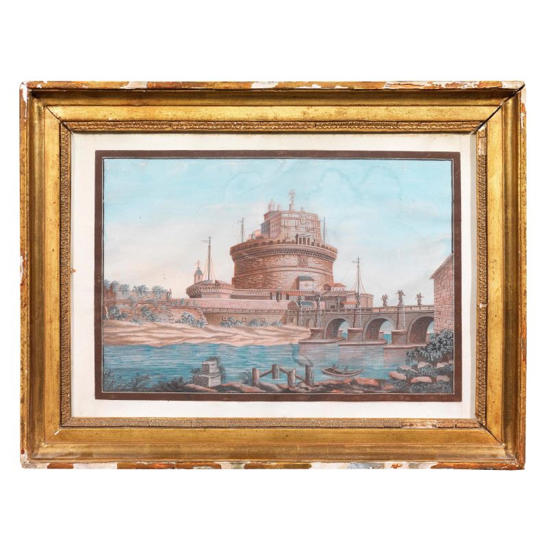 Artist of early 19th century  - Auction TIMED AUCTION | OLD MASTER AND 19TH CENTURY DRAWINGS AND PRINTS - Pandolfini Casa d'Aste