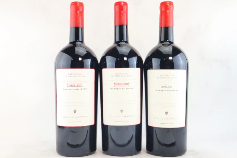 



Selezione Brunello di Montalcino Podere San Giuseppe Amore Stella di Campalto  - Asta La Joie du Vin - Vini Pregiati e da Collezione - Pandolfini Casa d'Aste
