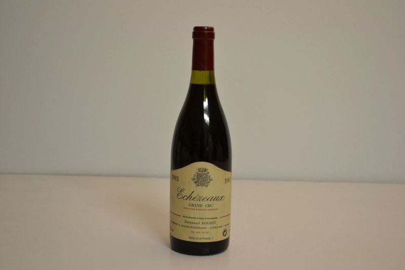 &Eacute;ch&eacute;zeaux Domaine Emmanuel Rouget 1993  - Asta Una Prestigiosa Selezione di Vini e Distillati da Collezioni Private - Pandolfini Casa d'Aste