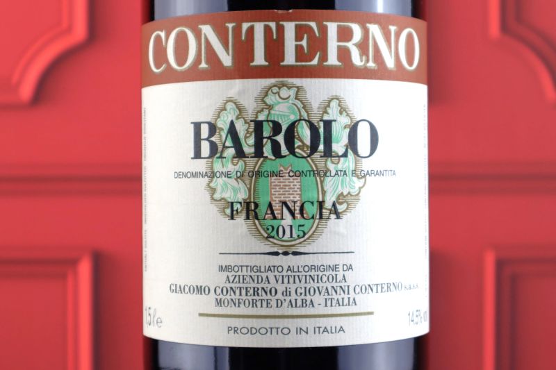 Barolo Cascina Francia Giacomo Conterno 2015  - Asta Smartwine 2.0 | Spring Classics - Pandolfini Casa d'Aste