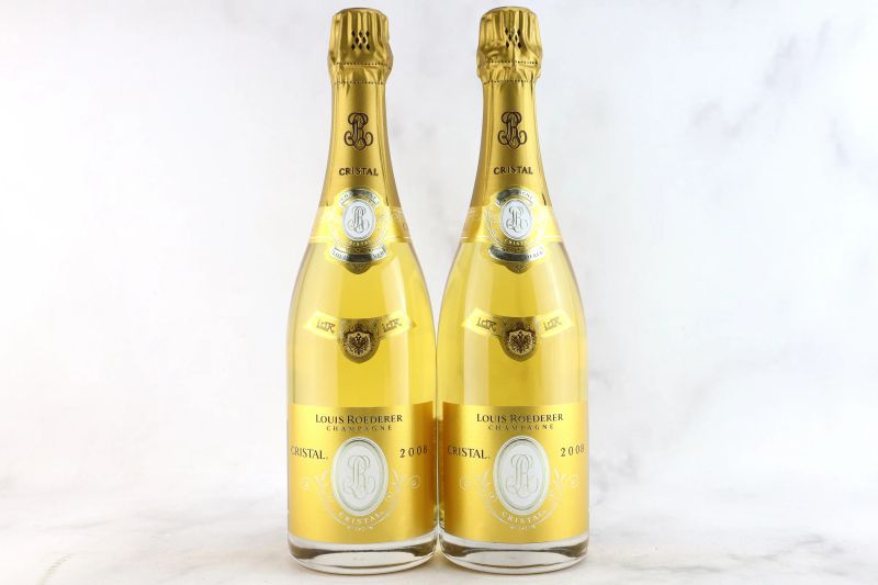 



Cristal Louis Roederer 2008  - Auction La Joie du Vin - Fine and Rare Wine - Pandolfini Casa d'Aste