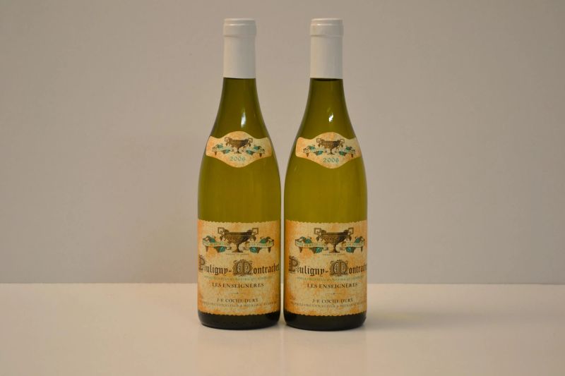 Puligny-Montrachet Les Enseigneres Domaine J.-F. Coche Dury 2006  - Asta L'Eccellenza dei Vini Italiani ed Esteri da Cantine selezionate - Pandolfini Casa d'Aste