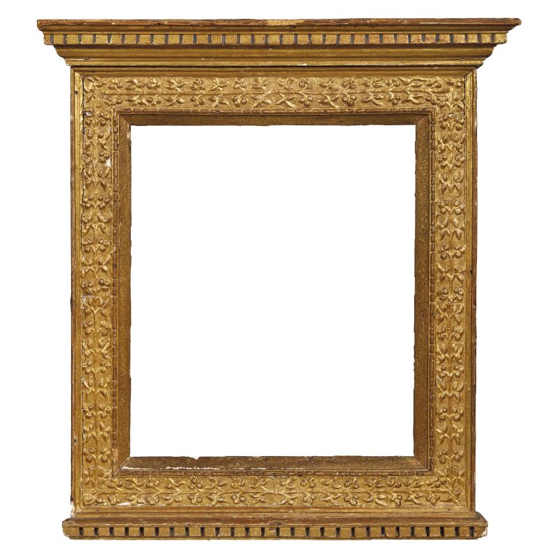 A TUSCAN AEDICULA FRAME, EARLY 16TH CENTURY  - Auction THE ART OF ADORNING PAINTINGS: FRAMES FROM RENAISSANCE TO 19TH CENTURY - Pandolfini Casa d'Aste