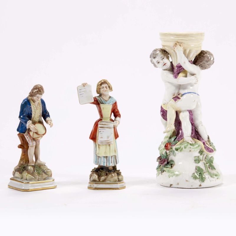 A GERMAN GROUP, 19TH CENTURY  - Auction ONLINE AUCTION | ARREDARE CON STILE. MOBILI E OGGETTI D'ARTE - Pandolfini Casa d'Aste