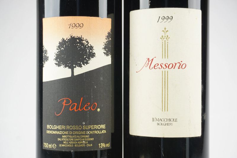      Selezione Le Macchiole 1999   - Asta ASTA A TEMPO | Smart Wine & Spirits - Pandolfini Casa d'Aste