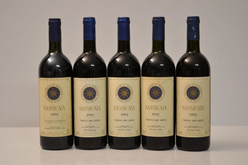 Sassicaia Tenuta San Guido  - Auction the excellence of italian and international wines from selected cellars - Pandolfini Casa d'Aste