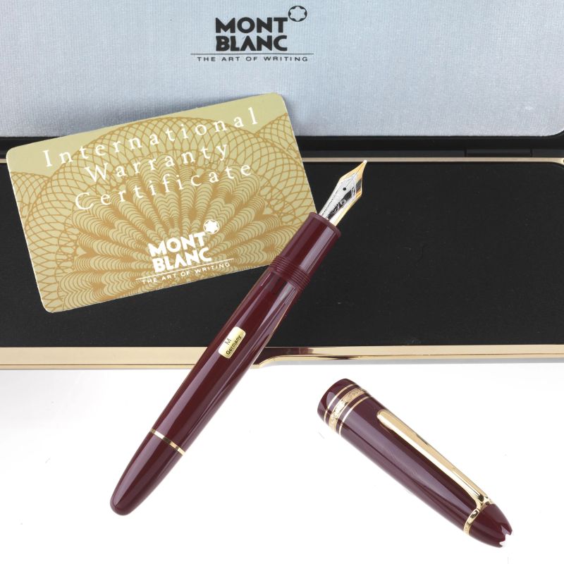 Montblanc : MONTBLANC MEISTERST&Uuml;CK 4810 N. 146 PENNA STILOGRAFICA  - Auction TIMED AUCTION | WATCHES AND PENS - Pandolfini Casa d'Aste