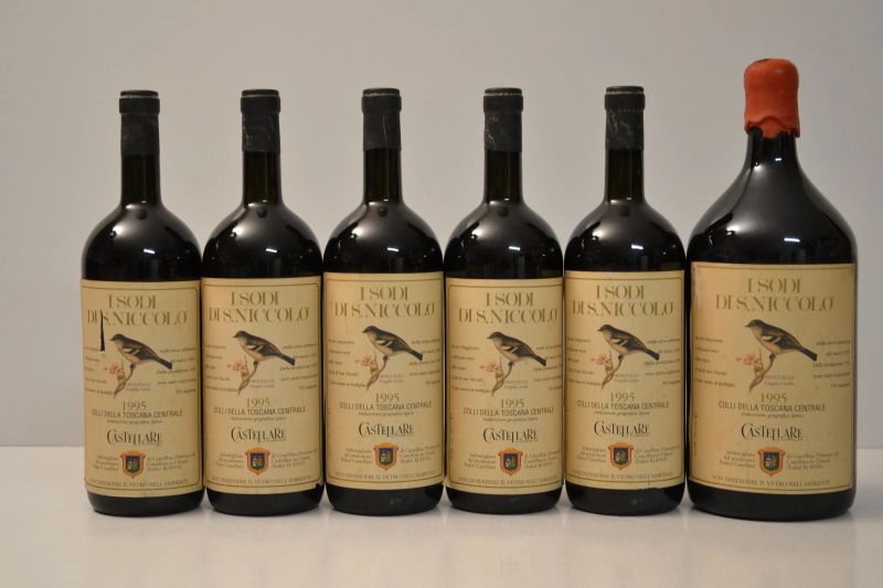 I Sodi di San Niccol&ograve; Castellare di Castellina 1995  - Auction the excellence of italian and international wines from selected cellars - Pandolfini Casa d'Aste