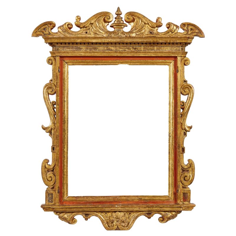 AN EDICULAE FLORENTINE FRAME, 16TH CENTURY  - Auction THE ART OF ADORNING PAINTINGS: FRAMES FROM RENAISSANCE TO 19TH - Pandolfini Casa d'Aste