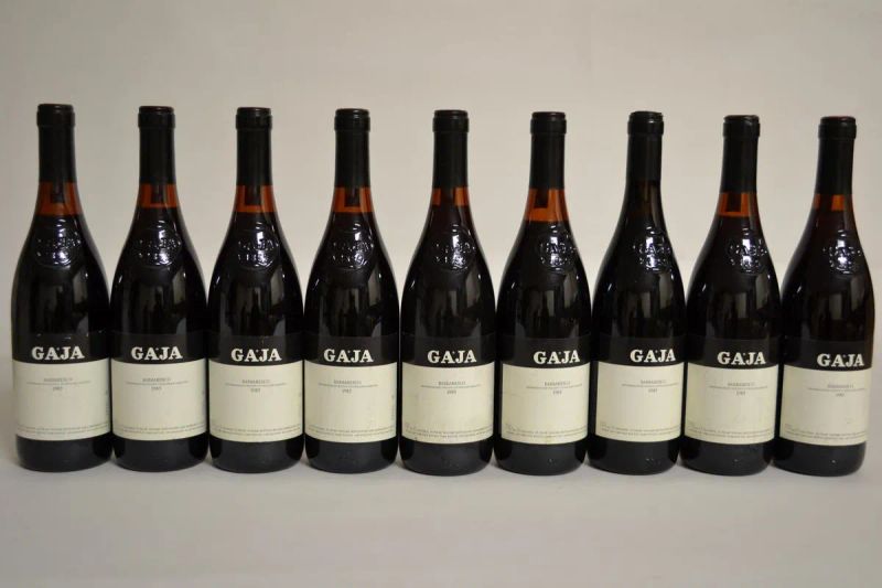 Barbaresco Gaja 1985  - Auction PANDOLFINI FOR EXPO 2015: Finest and rarest wines - Pandolfini Casa d'Aste