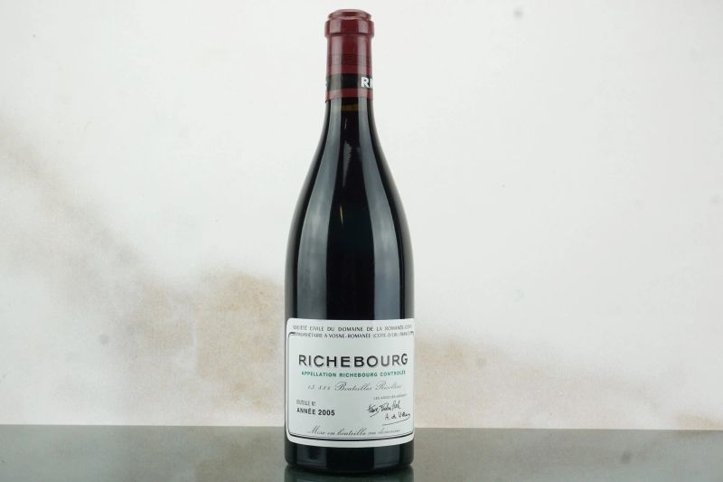 Richebourg Domaine de la Roman&eacute;e Conti 2005  - Auction LA RAFFINATEZZA DELLA COMPLESSITA' - Fine and Rare Wine - Pandolfini Casa d'Aste