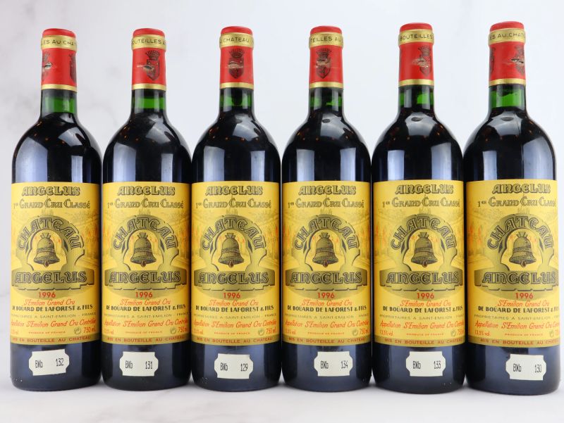 



Ch&acirc;teau Angelus 1996  - Auction ALCHIMIA - Fine and Rare Wine - Pandolfini Casa d'Aste