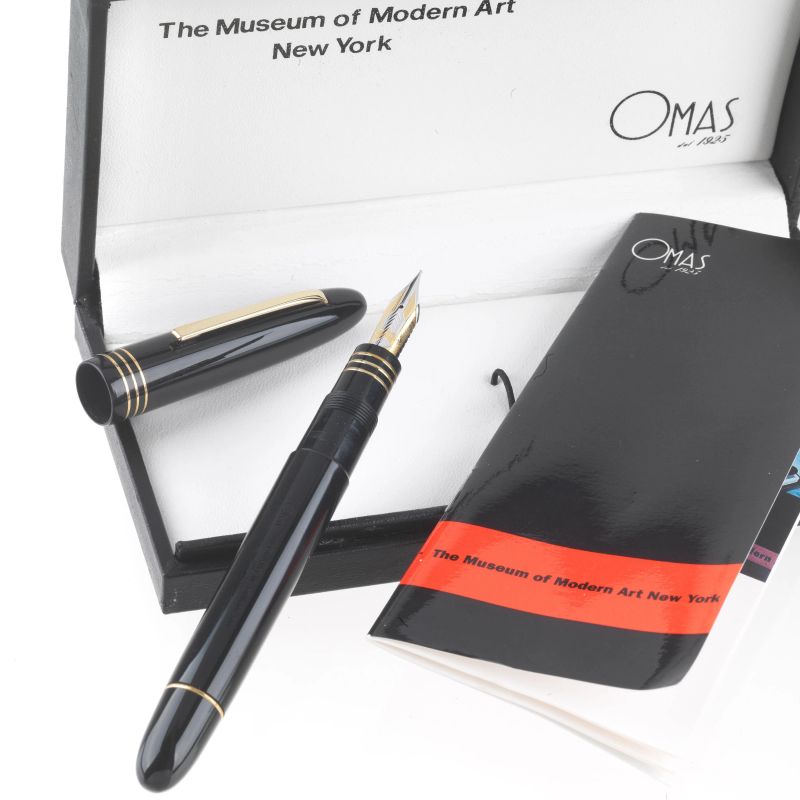 Omas : OMAS MUSEUM OF MODERN ART FOUNTAIN PEN  - Auction TIMED AUCTION | WATCHES AND PENS - Pandolfini Casa d'Aste