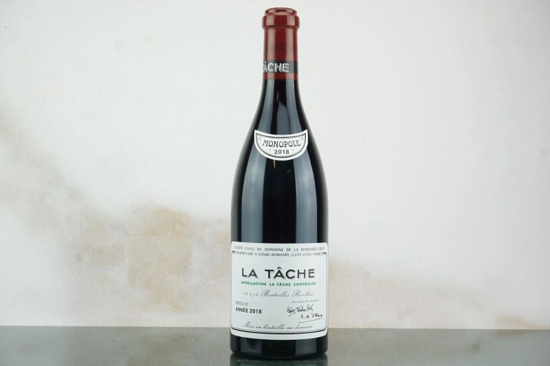 La T&acirc;che Domaine de la Roman&eacute;e Conti 2018  - Auction LA RAFFINATEZZA DELLA COMPLESSITA' - Fine and Rare Wine - Pandolfini Casa d'Aste