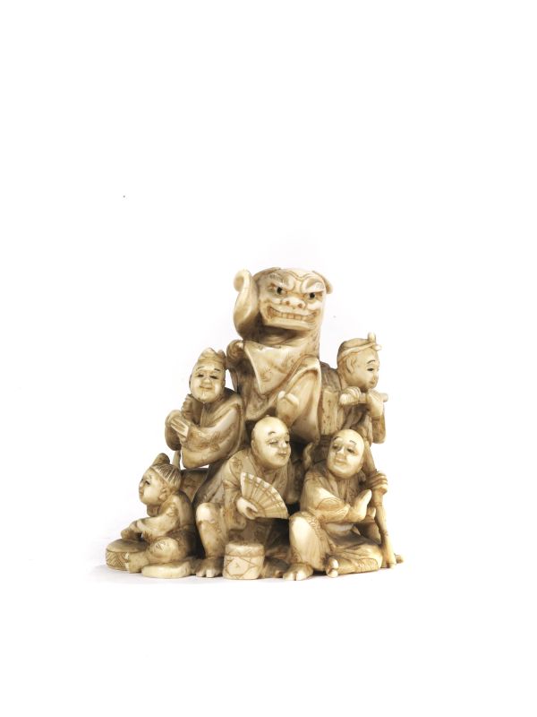 NETSUKE, GIAPPONE, PERIODO MEIJI  - Asta Arte Orientale - Pandolfini Casa d'Aste