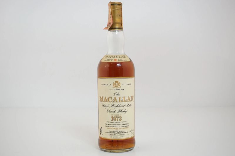 Macallan 1973  - Asta VINI PREGIATI E DISTILLATI DA COLLEZIONE - Pandolfini Casa d'Aste