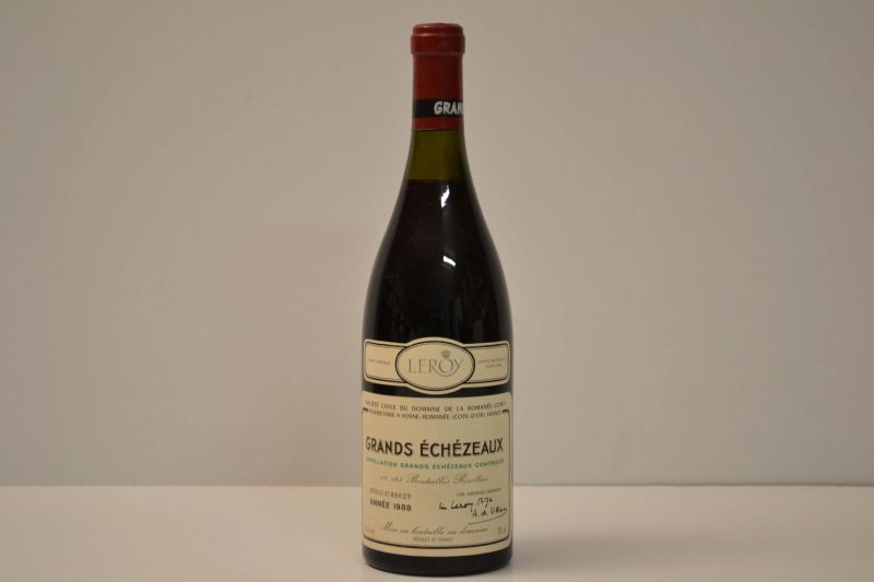 Grands Echezeaux Domaine de la Romanee Conti 1988  - Auction the excellence of italian and international wines from selected cellars - Pandolfini Casa d'Aste