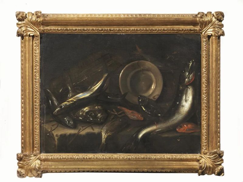 Ambito di Giuseppe Recco, sec. XVII  - Auction IMPORTANT OLD MASTER PAINTINGS - I - Pandolfini Casa d'Aste